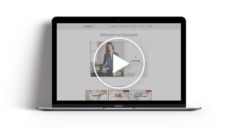 take a tour of factory45's online course